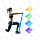 The SKL Resistance Bands Set are specially made for those who can’t stand the touch of latex.